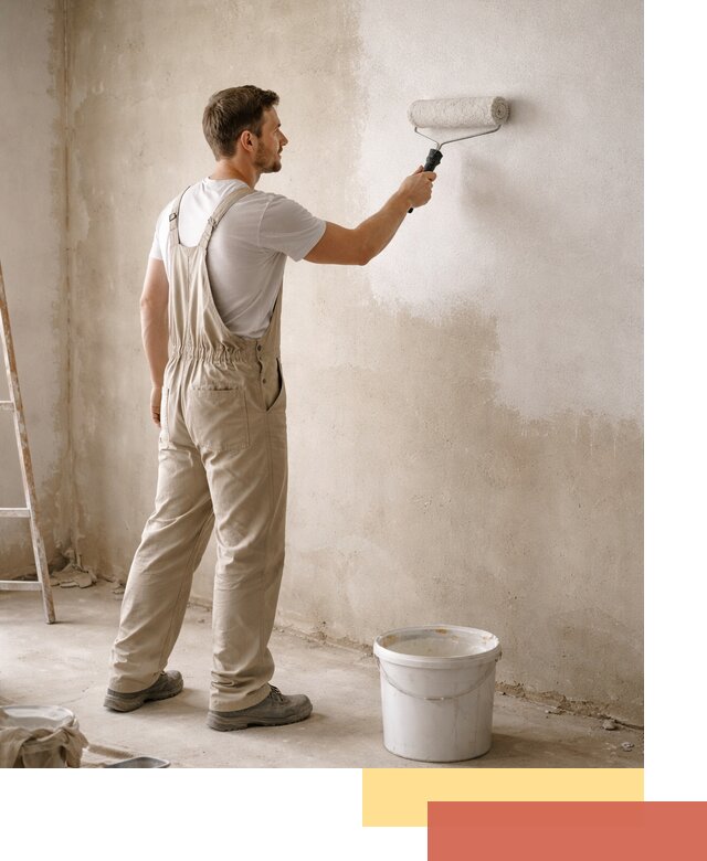 Грунтовка стен под отделку в Обнинске профессиональным раствором