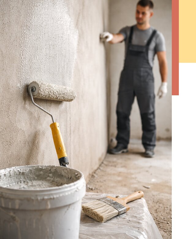 Нанесение бетоноконтакта на стены в Обнинске от 4263 руб. быстро и недорого | ОТДЕЛОЧНИК-Бнн