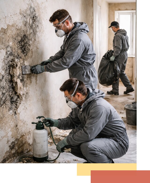 Удаление плесени со стен профессионально в Обнинске