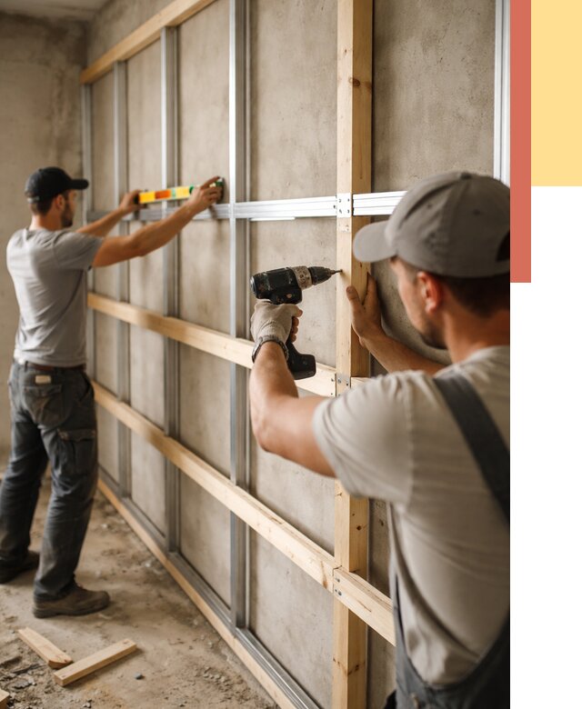 Устройство обрешетки под панели в Обнинске от 2132 руб. — монтаж под ключ | ОТДЕЛОЧНИК-Бнн