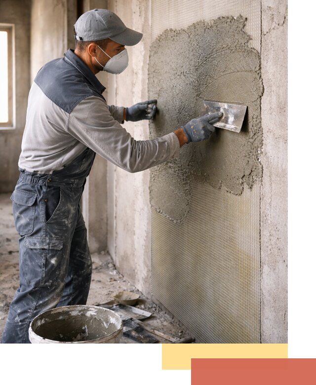 Штукатурка стен по сетке в Обнинске под ключ качественно и быстро