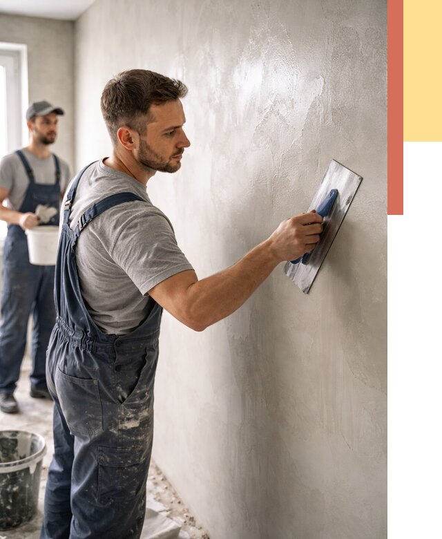 Глянцевание штукатурки стен в Обнинске от 7613 руб. — услуги и затирка | ОТДЕЛОЧНИК-Бнн