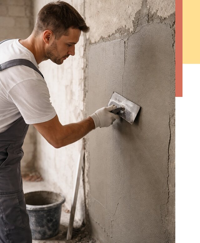 Штукатурка стен под плитку в Обнинске от 4263 руб./м2 — выравнивание под плитку | ОТДЕЛОЧНИК-Бнн