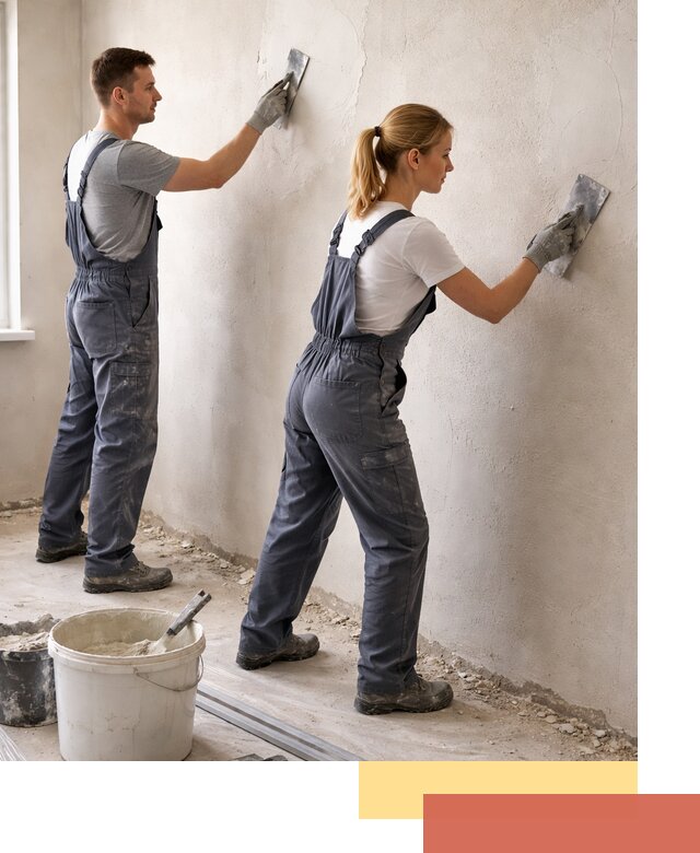 Штукатурка стен под обои в Обнинске профессионально и быстро