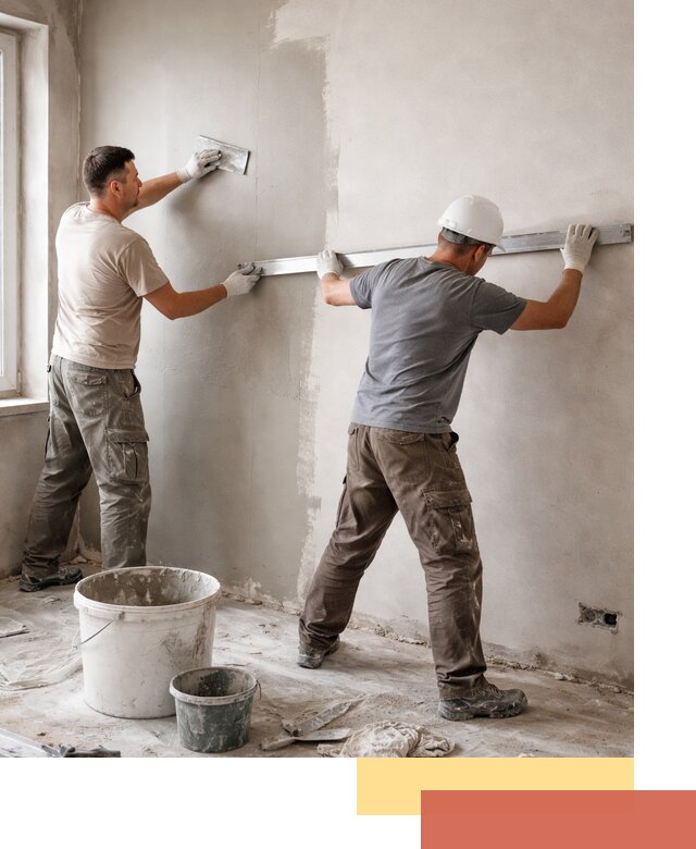 Штукатурка стен под покраску в Обнинске качественно и быстро