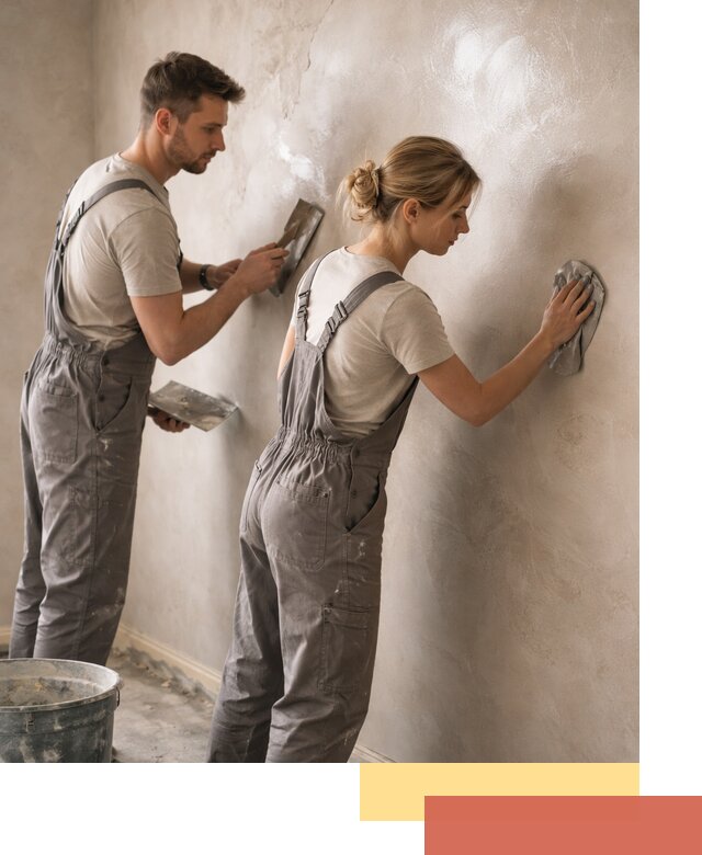 Венецианская штукатурка высокого качества в Обнинске