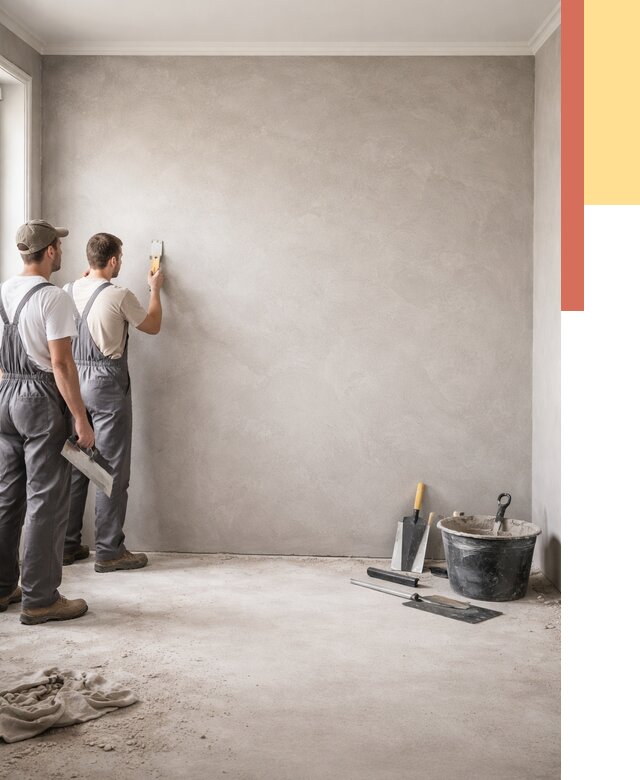 Микробетон на стены в Обнинске от 1269 руб. — нанесение и отделка | ОТДЕЛОЧНИК-Бнн