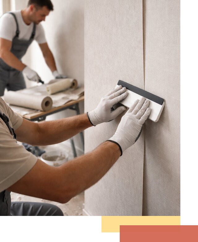 Поклейка обоев под покраску в Обнинске профессионально и быстро