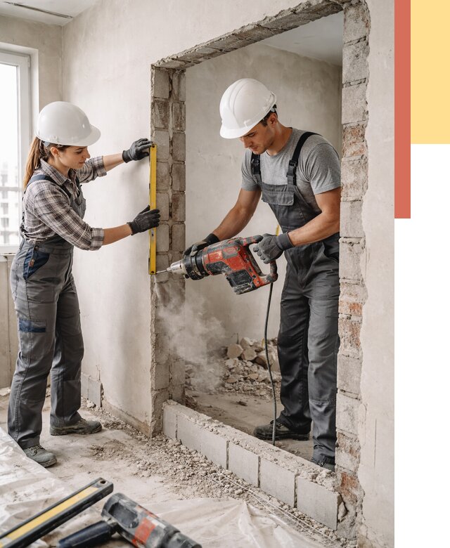 Создание проемов в стенах в Обнинске от 6598 руб. — алмазная резка и расширение | ОТДЕЛОЧНИК-Бнн