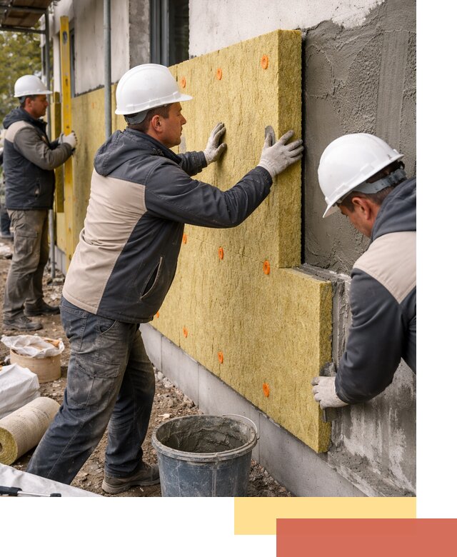 Утепление стен минватой в Обнинске — тепло и звукоизоляция