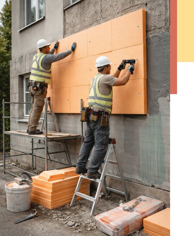 Утепление стен пеноплексом в Обнинске от 1878 руб./м2 — быстро и недорого | ОТДЕЛОЧНИК-Бнн