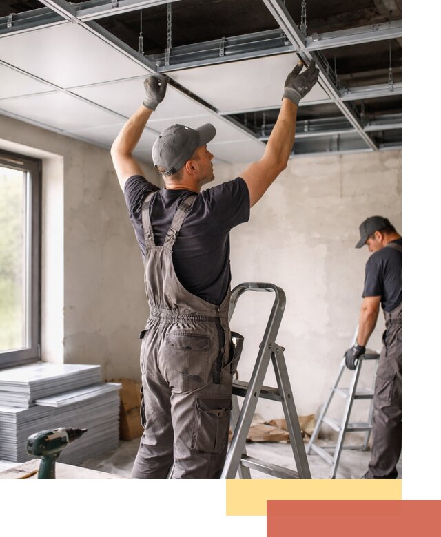 Монтаж кассетного потолка в Обнинске качественно и быстро