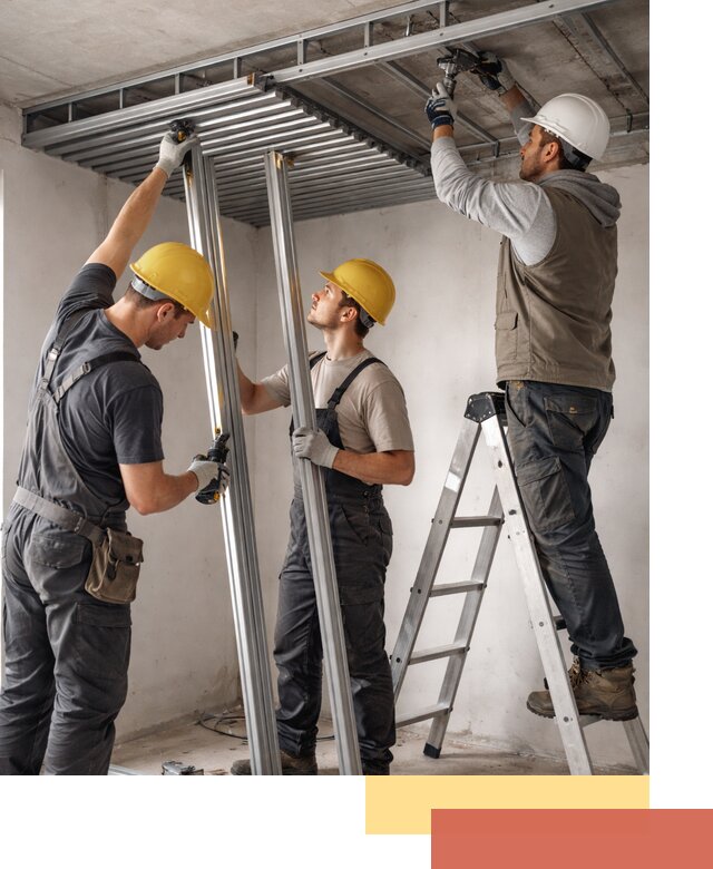 Монтаж реечного потолка под ключ в Обнинске