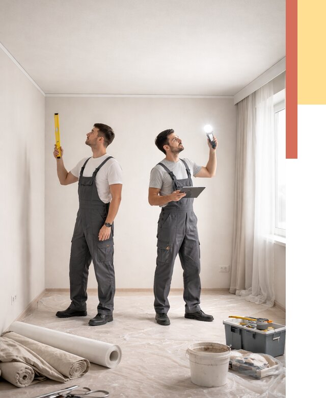 Отделка потолка в Обнинске недорого от 761 руб/м2 | Услуги ОТДЕЛОЧНИК-Бнн