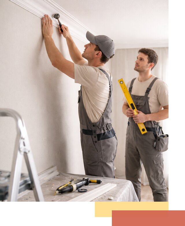 Монтаж потолочного плинтуса в Обнинске качественно и быстро